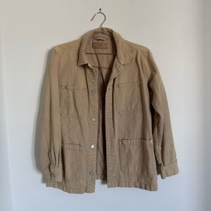 Blank NYC Tan Utility Jacket